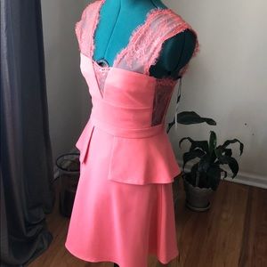 BCBG dress size 4 NWT lace wedding cocktail dress